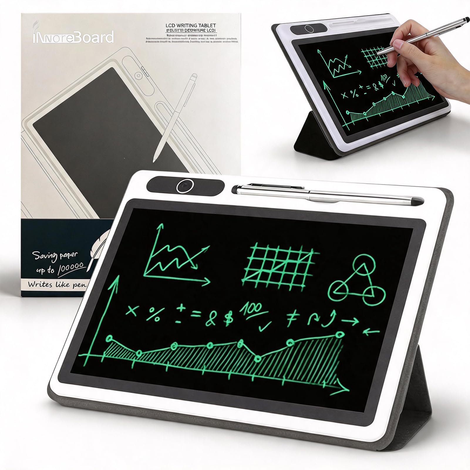 AGJIQ 9 Inch LCD Writing Tablet,LCD Drawing Board, Electronic Writing Pad | LCD 