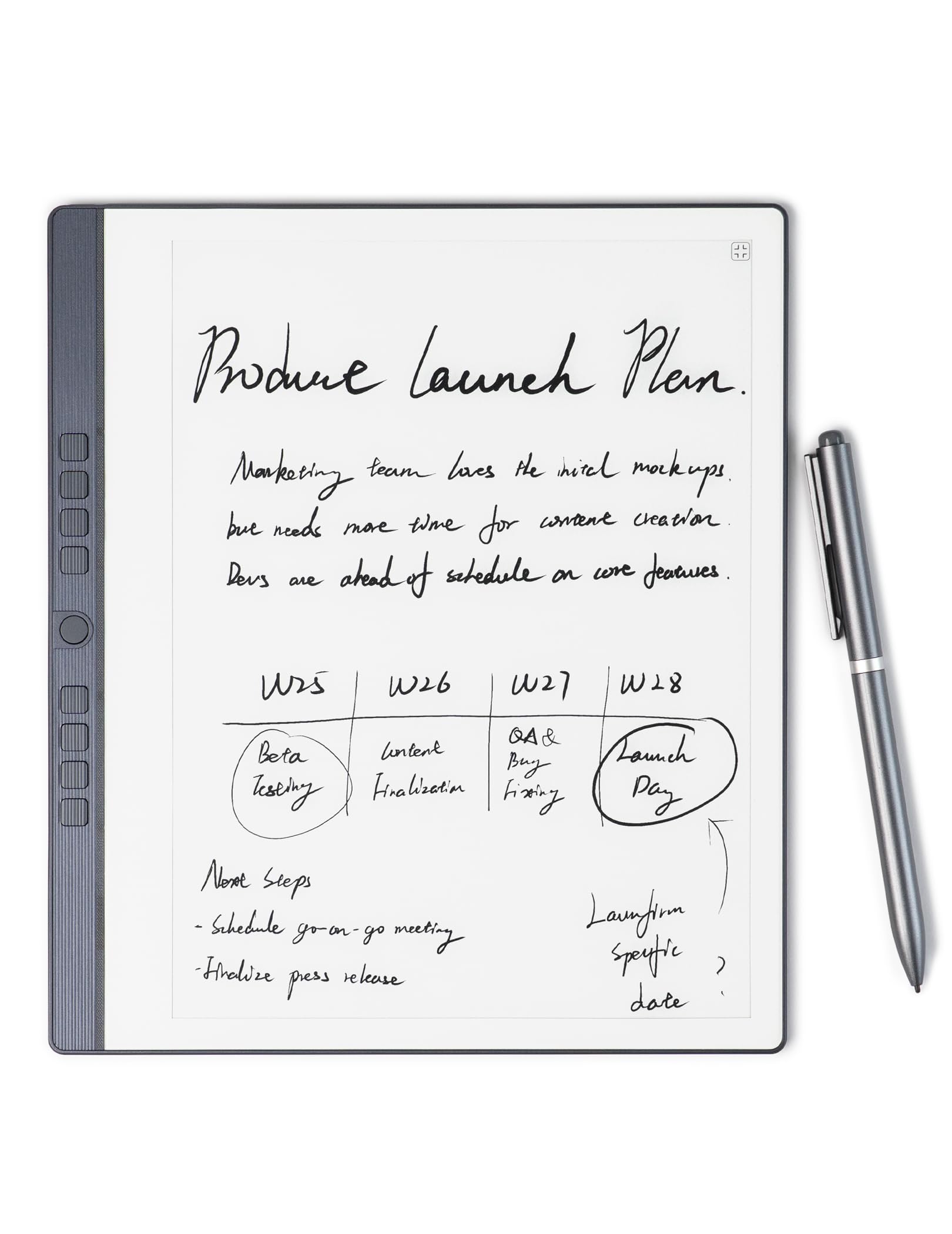 Penstar eNote 2 E-Ink Digital Notebook with Pen, 10.3” AI Note-Taking Paper Tabl