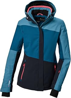 Killtec Ksw 67 Wmn Ski Jckt Ski Jacket/Functional Jacket with Zip Hood and Snow Protection Women