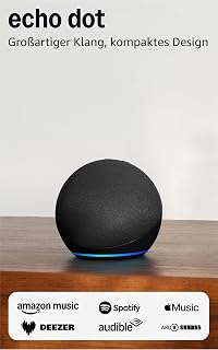 Echo Dot (Newest gen) smart speaker with Alexa | Charcoal