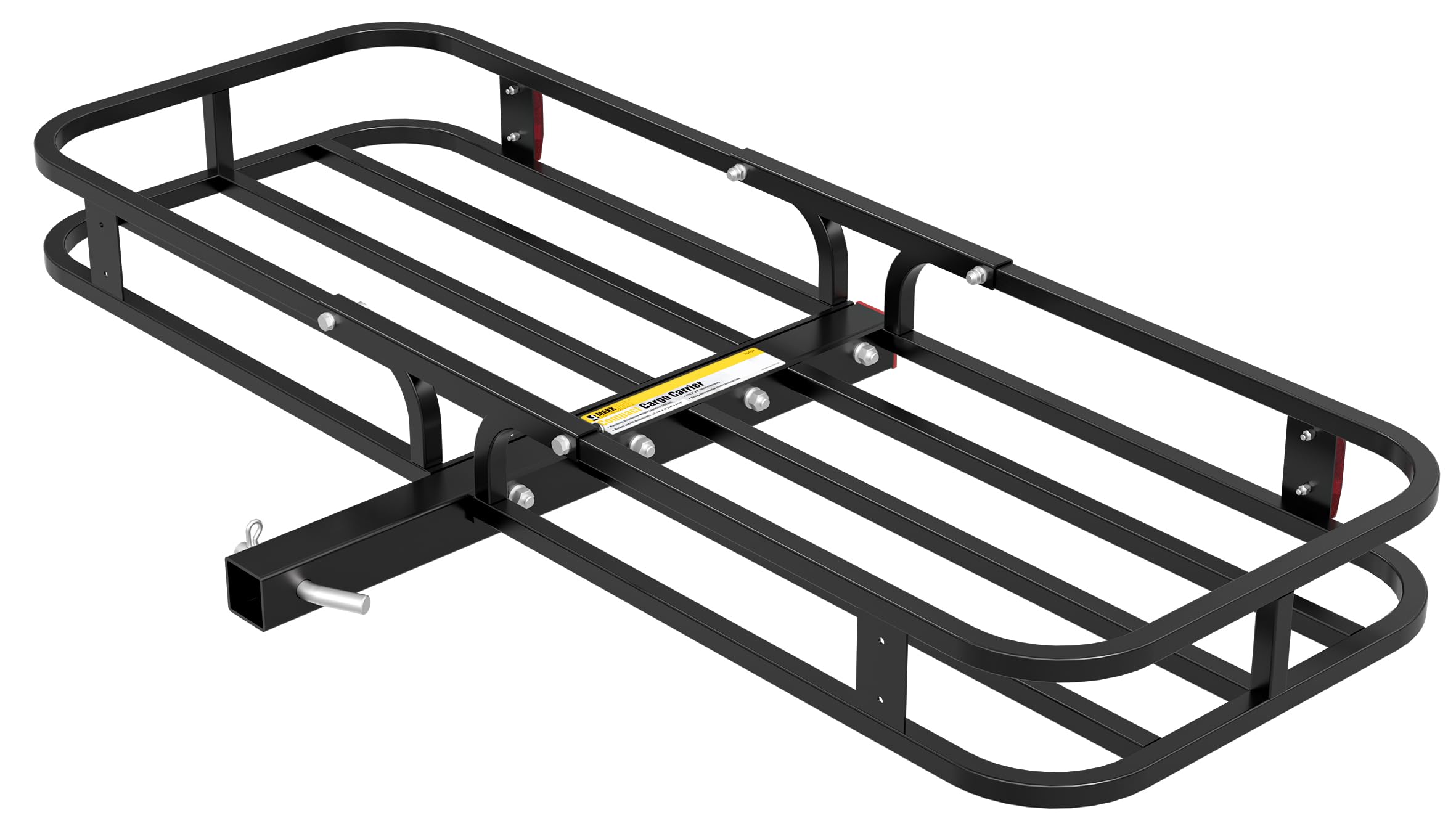 MaxxHaul 70107 53" x 19-1/2" Hitch Cargo Carrier - Trailer Mount Steel