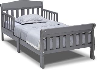 Delta Children Canton Toddler Bed, Greenguard Gold Certified, Grey