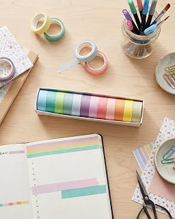 12pcs Colorful Theme Stickers with Different Patterns, Decorative Stickers for DIY Scrapbooking Journal Supplies LCC2583-03