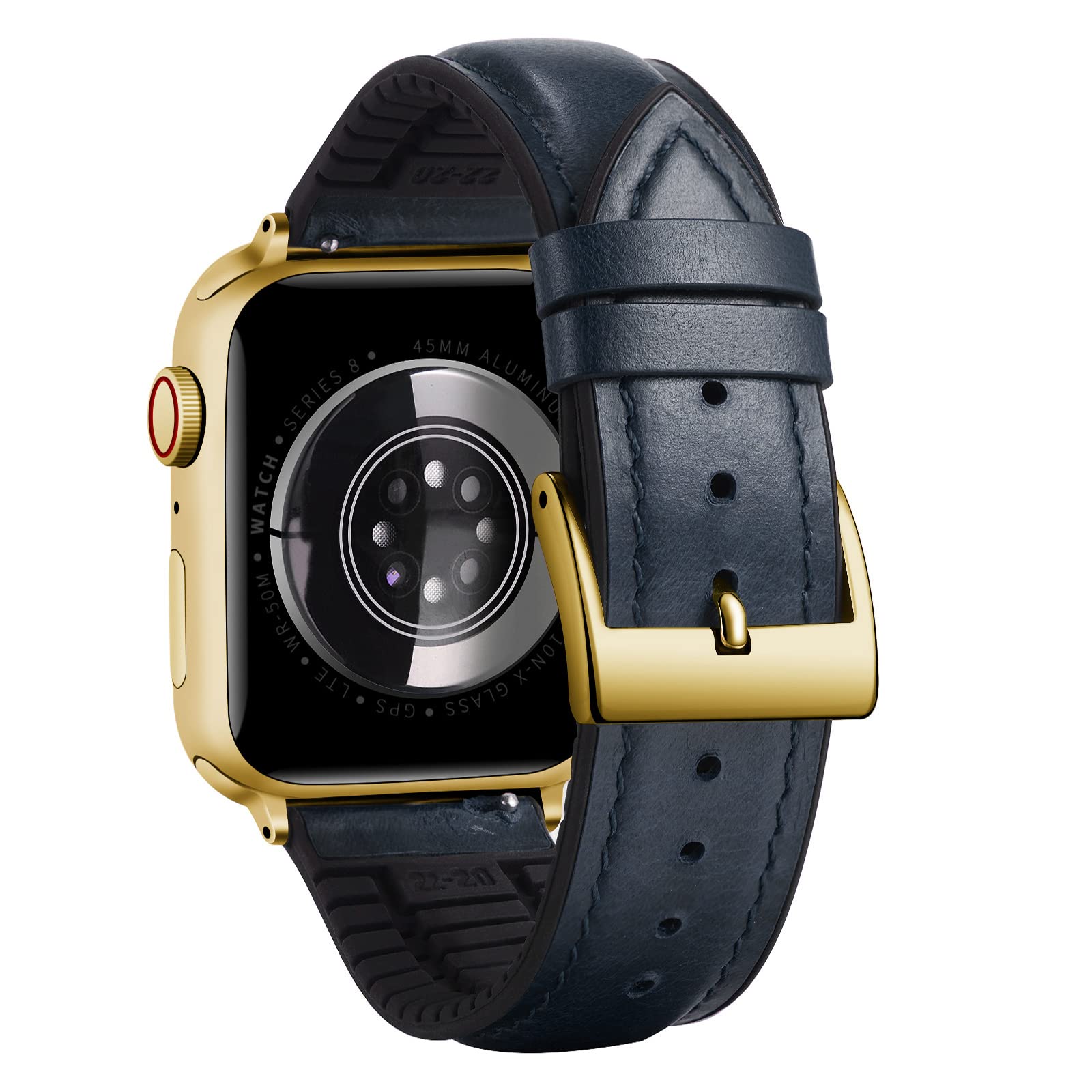 BINLUN Strap Compatible with Apple Watch 49mm 46mm 45mm 44mm 42mm 41mm 40mm 38mm