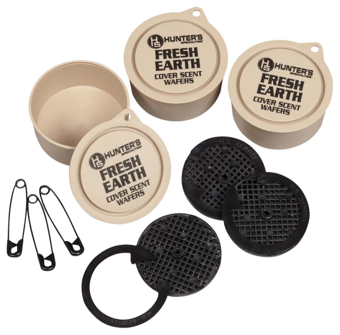 Hunters Specialties Long Lasting Cover Scent Wafers for Hunting - 3 Wafers Per P