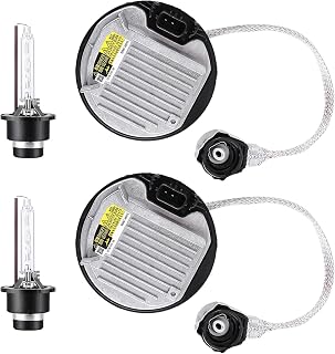 2pcs HID Headlight Ballast w/Igniter D4S Bulb for Lexus RX350 RX450h LS460 | for Lexus GS350 GS450h IS200t IS250 IS300 IS350 LS600h LX570 for Toyota Camry Sienna 81107-75020 Xenon Ballast Control Module