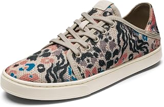 OluKai Pehuea Li Women's Lace-Up Sneakers, Everyday Shoes with Drop-in Heel