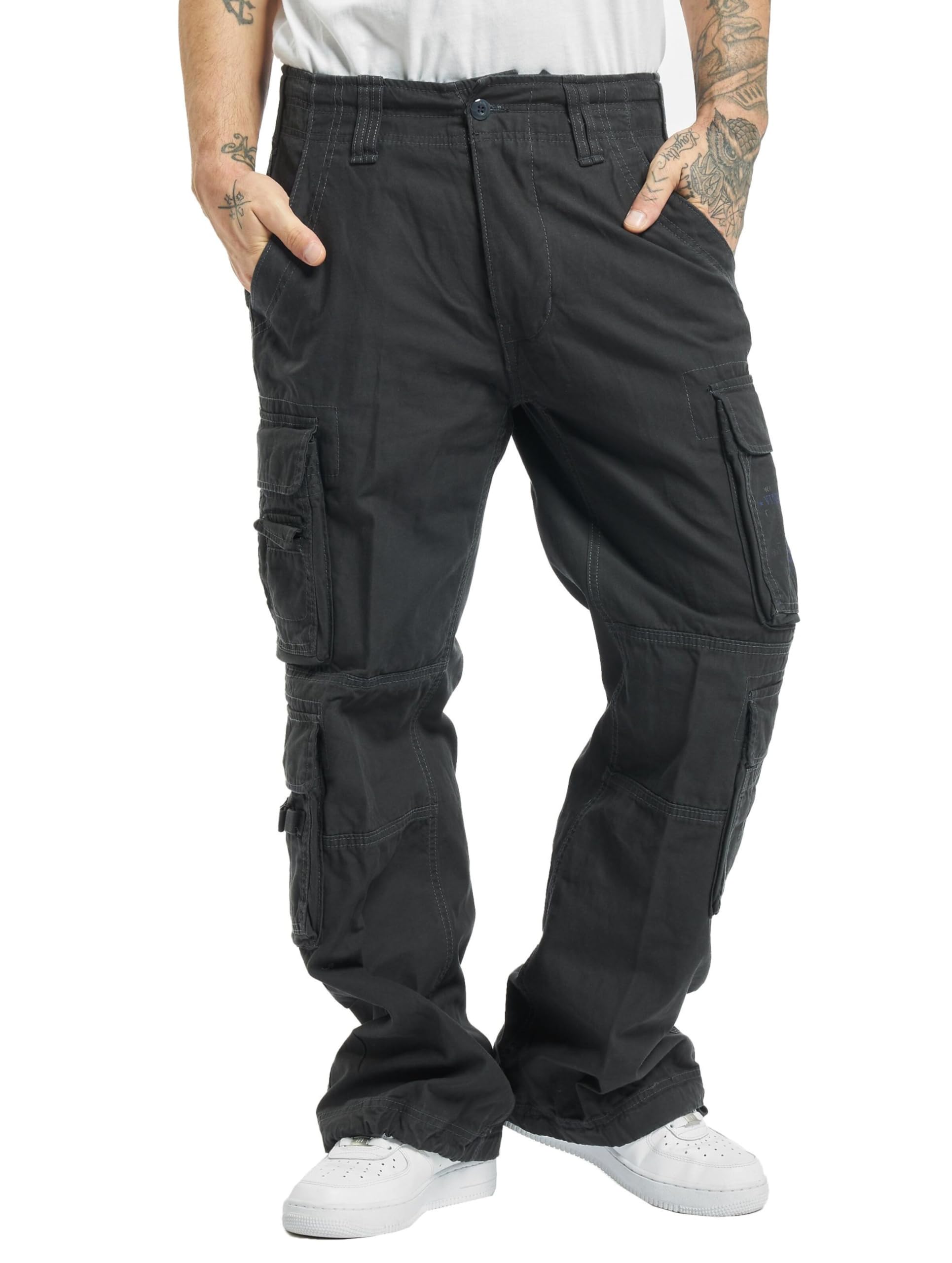 Brandit Pure Vintage Trousers Olive