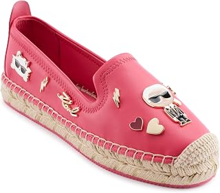 Karl Lagerfeld Women's Michaela Slip On Espadrille Sandal Shoes