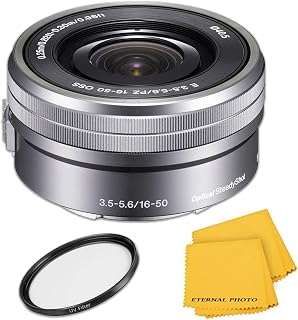 Sony E PZ 16-50mm f/3.5-5.6 OSS Lens - Silver (Renewed)