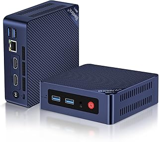 Beelink Mini S12 PRO Mini PC,12 Generation Intel N100 (Up to 3.4GHz) 4C/4T,16GB DDR4 512GB M.2 SSD,Micro PC 4K,Dual Display,WiFi6,BT5.2,2.5G LAN, Low Power Mini Computer