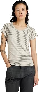 G-Star Women's Moto Slim U-Neck Top