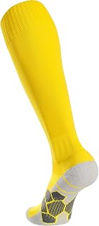 APTESOL Knee-Length Football Socks (3/5 Pairs) Children Youth Adults Long Sports Socks EU 28-44 Cushion Breathable Soccer Training Socks