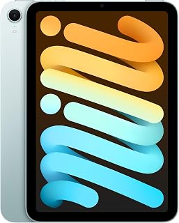Apple iPad mini (A17 Pro): Apple Intelligence, 8.3-inch Liquid Retina Display, 128GB, Wi-Fi 6E, 12MP Front/12MP Back Camera, Touch ID, All-Day Battery Life — Blue