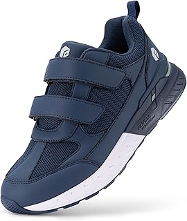 FitVille Diabetic Shoes for Men Adjustable Closure Extra Wide Walking Shoes Men's Wide Width Slip-on Sneakers for Foot Pain Relief Swollen Feet - Rebound Core V8