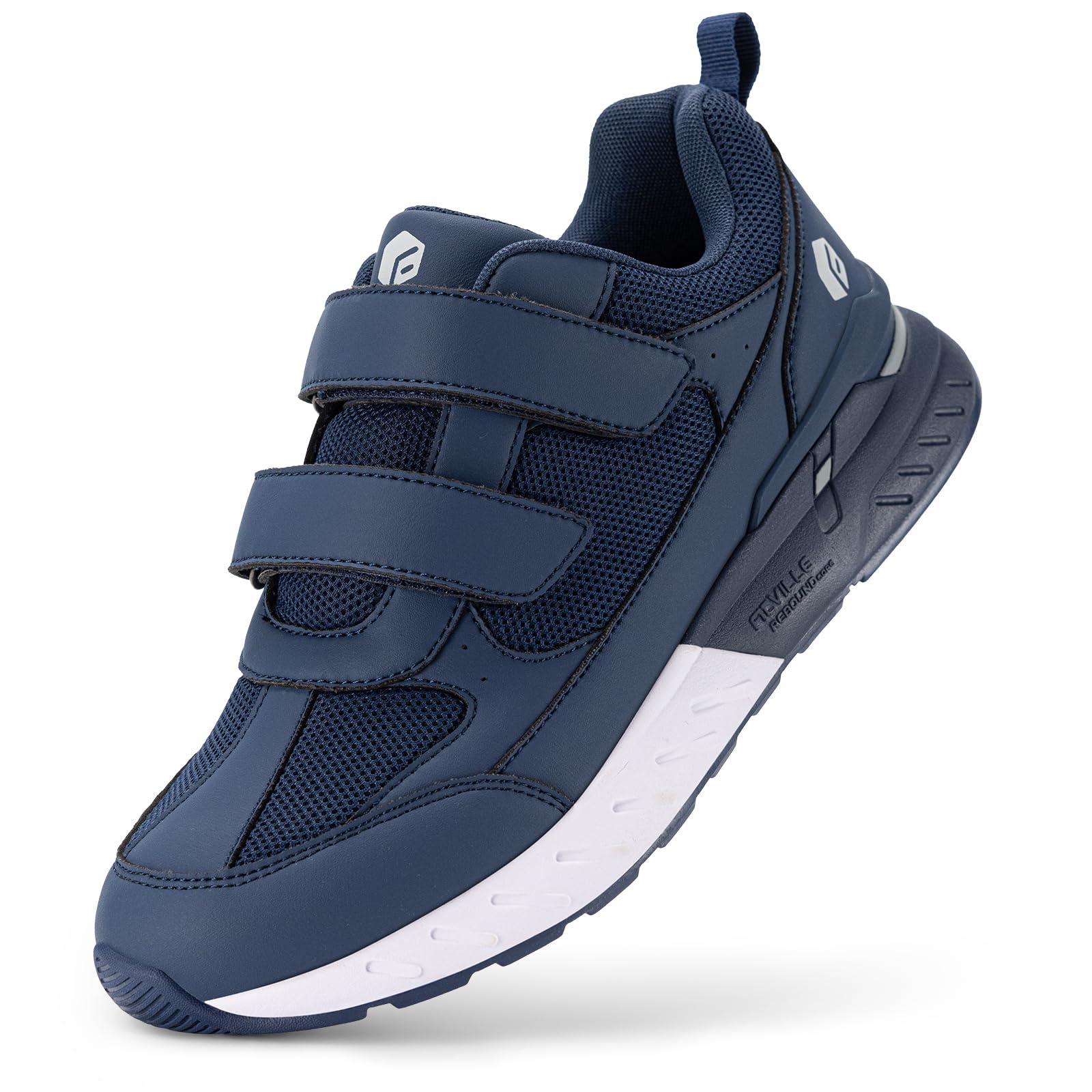 FitVille Diabetic Shoes for Men Adjustable Closure Extra Wide Walking Shoes Men'