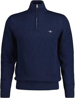 Gant Classic Cotton Half Zip Men's Pullover (Pack of 1)