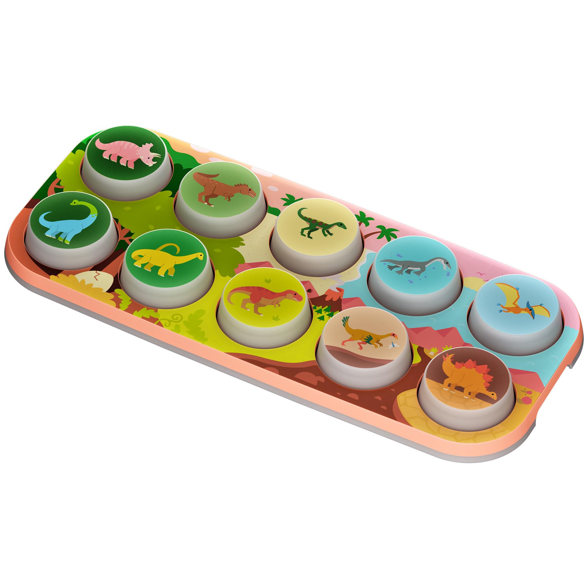 Boppo Dinos Toppo - Interchangeable Expansion for Boppo Tablet | Travel-friendly