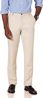 Amazon Essentials Mens Men's Slim-fit Flat-Front Dress Pants_dnu