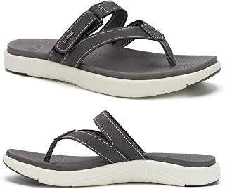 COFACE Womens Orthopedic Flip Flops Arch Support Yoga Walking Thong Sandals