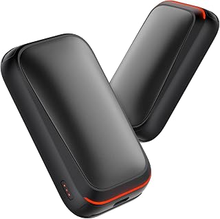 Gaiatop Hand Warmers Rechargeable, Pocket Electric Hand Warmers Reusable | Magnetic 2-Pack, 3 Levels, Fits in Gloves, Winter Sports Golf Accessories, Secret Santa Gifts for Men Women Stocking Fillers