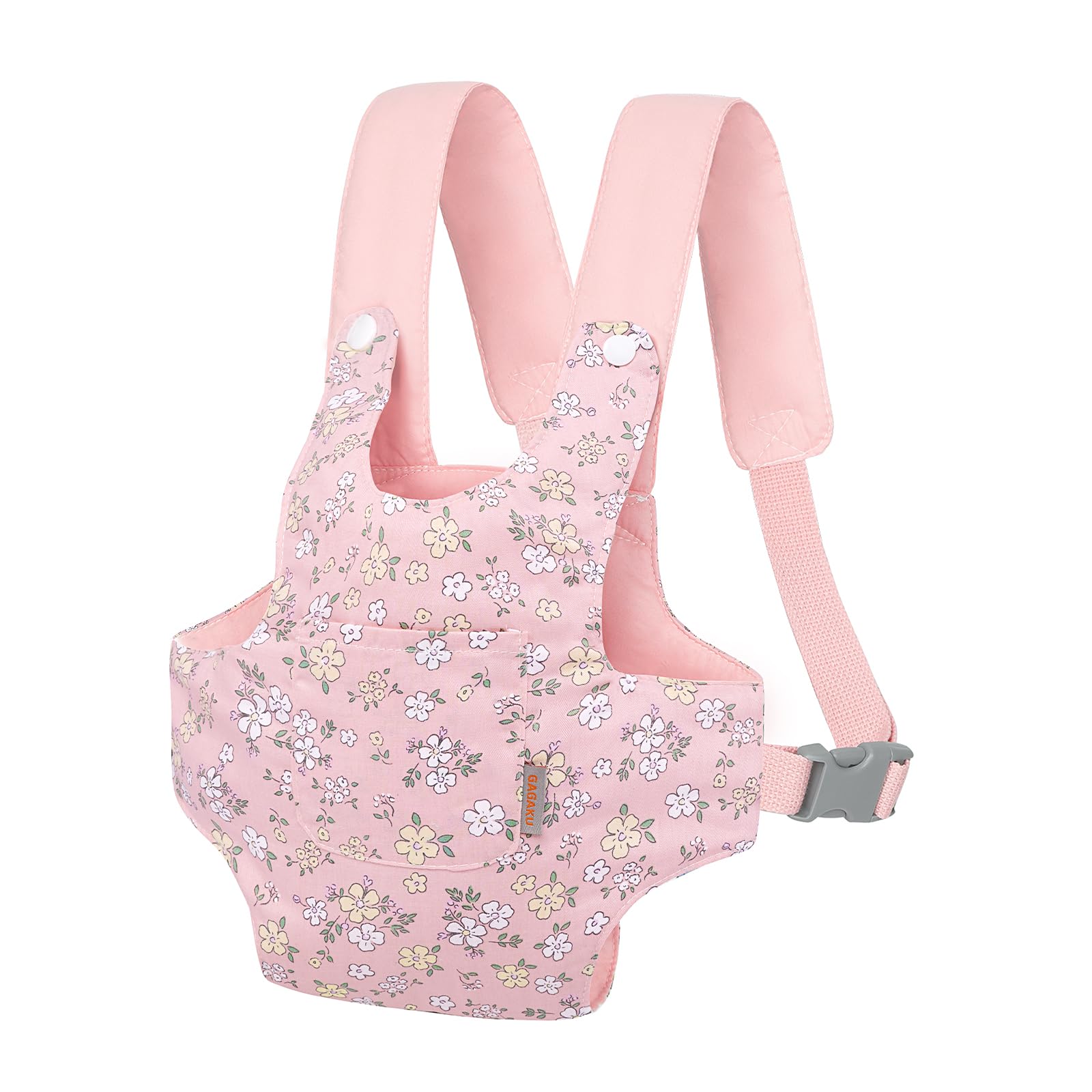 GAGAKU Baby Doll Carrier Doll Accessory Stuffed Animal Carrier with Adjustable S