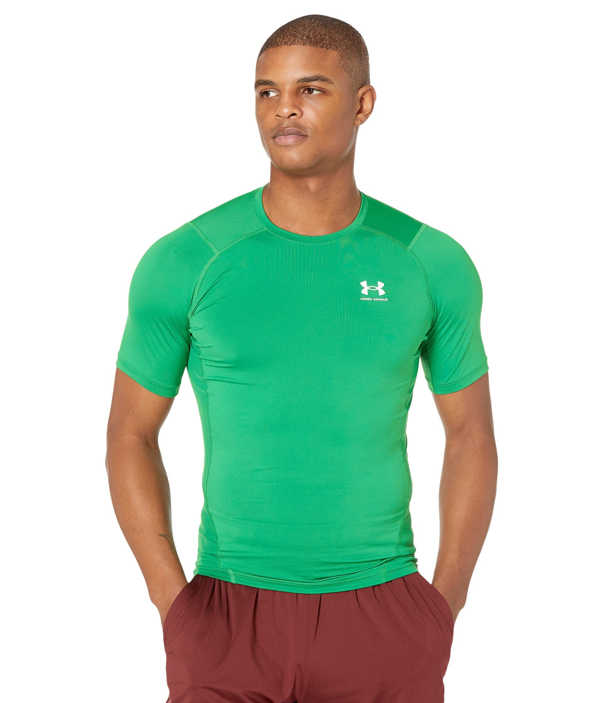 Under Armour UA HG Armour Comp SS Men's Short Sleeve Compression T-Shirt Black/W