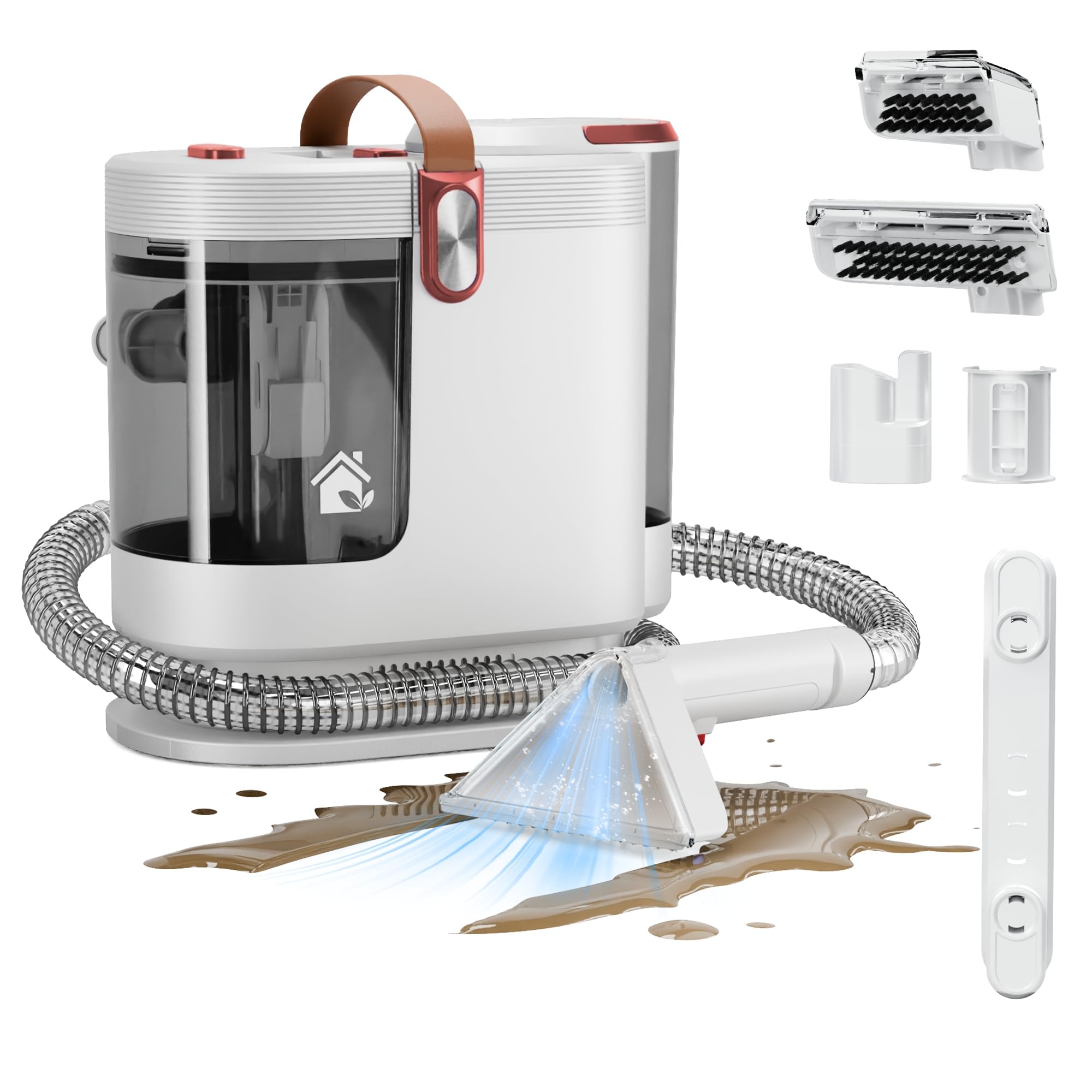 WURESE Portable Carpet Spot Cleaner Machine for Couches, Sofas & Pet Beds | Remo