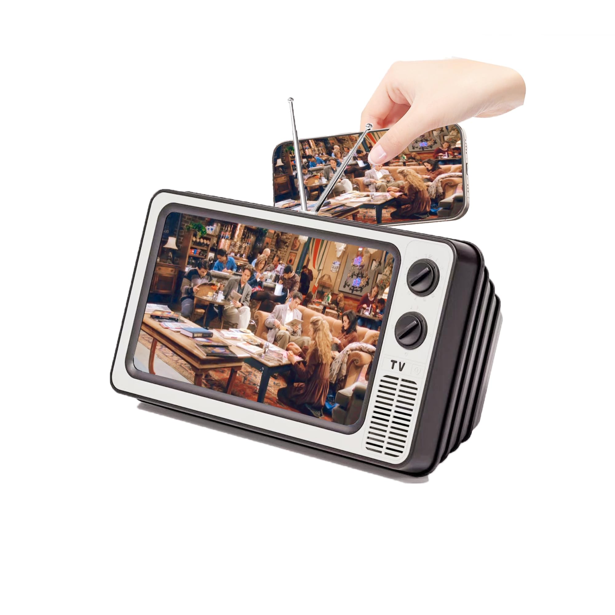 Foldable Phone Screen Magnifier, 12" Screen Magnifier for Cell Phone, 3D HD Phon