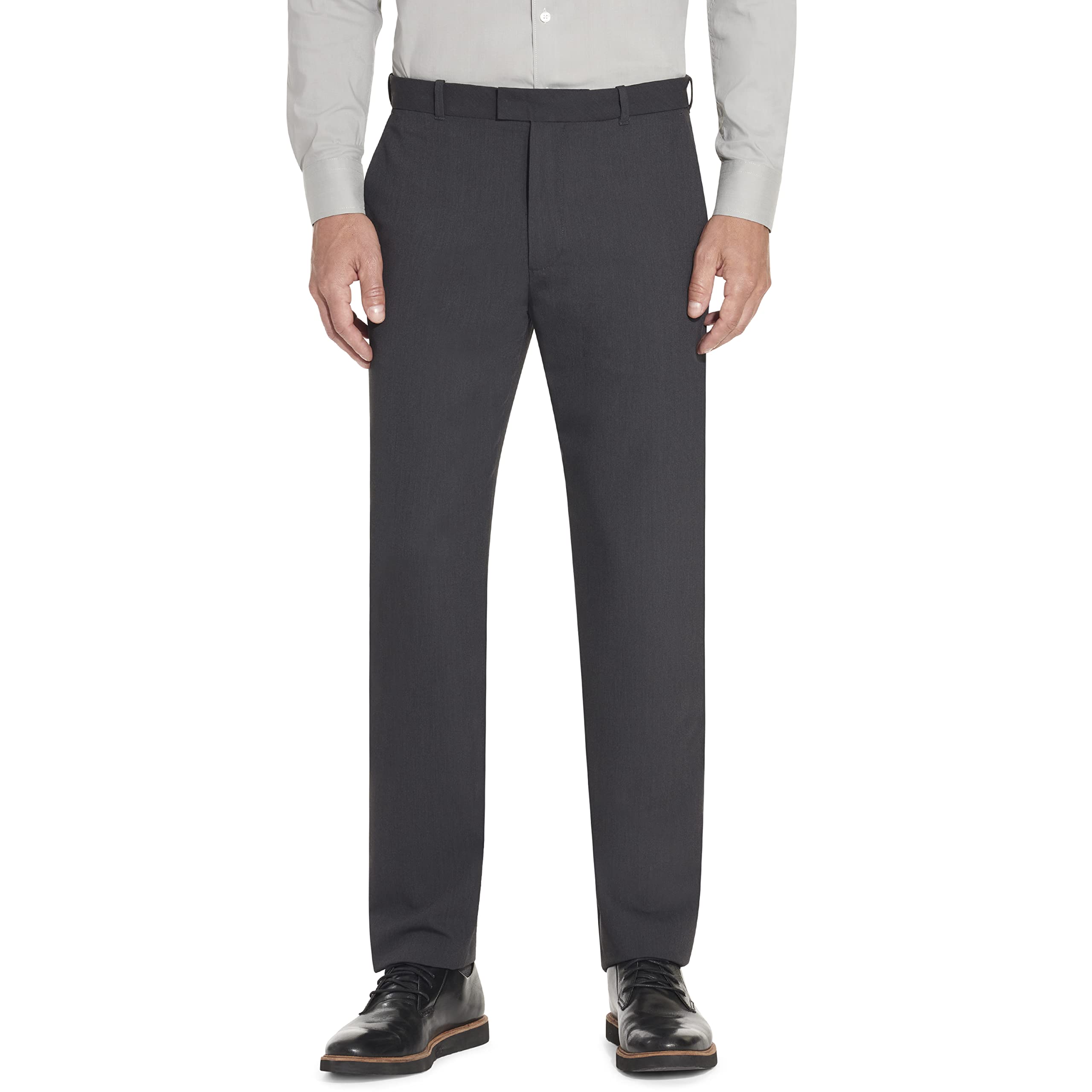 Van Heusen 505m101 - Casual Trousers - Straight Flex Flat Front Pants - Men
