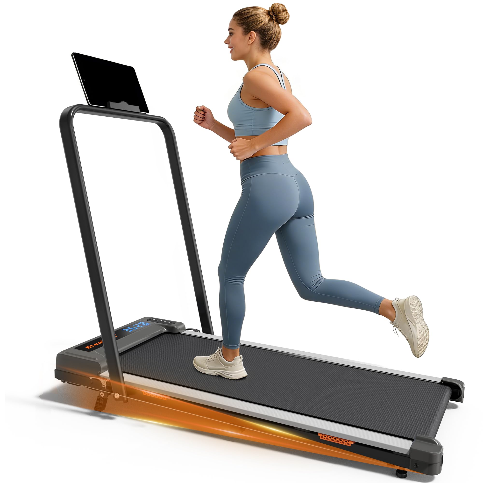 Walking Pad Treadmill for Home, Walking Pad with Incline and Handle Bar | Sturdy