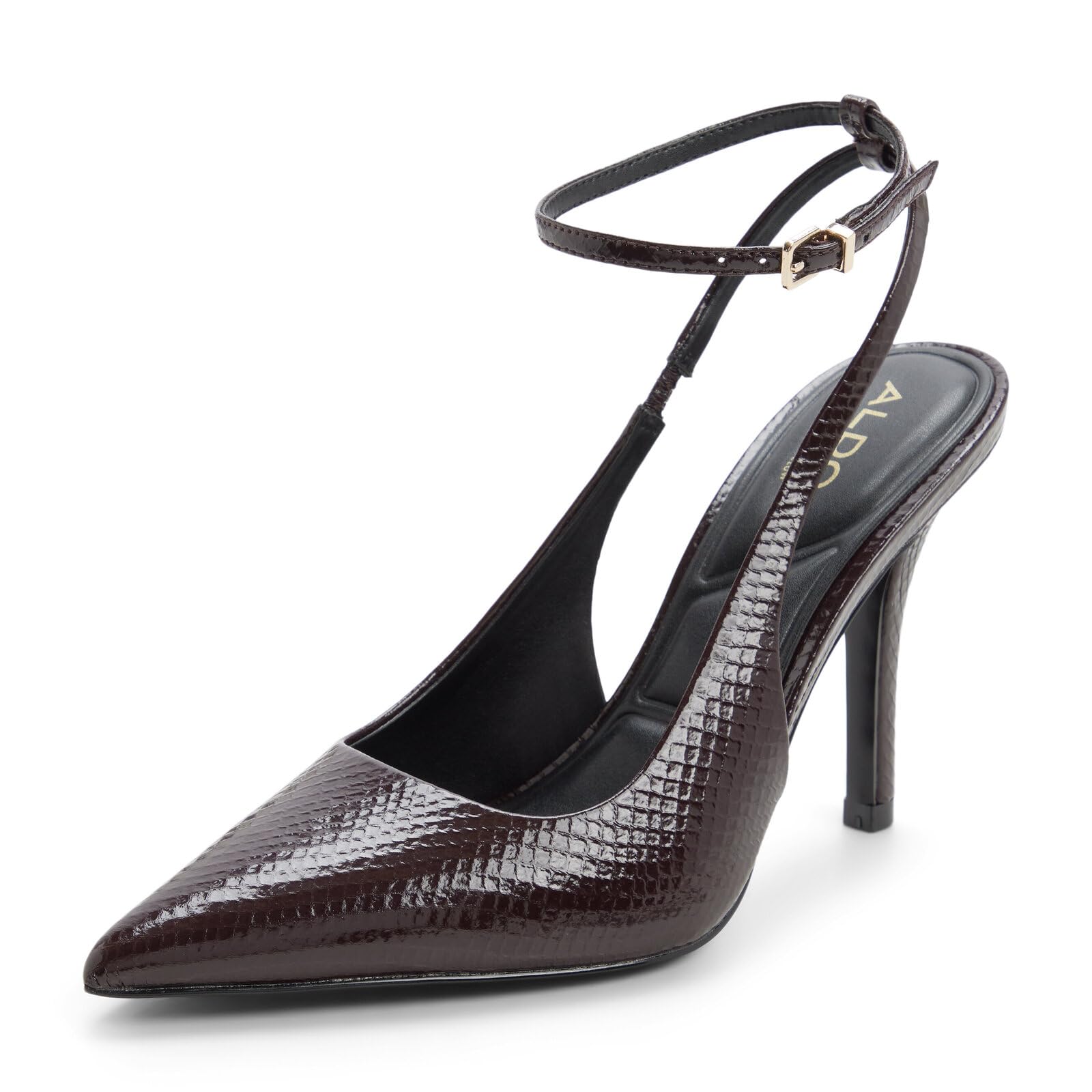 Aldo Nikoletta Pointed Toe Ankle-Strap Pump Scarpe décolletéDonna