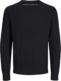 JACK & JONES Men's Jprcchowell Knit Crew Neck Knitted Jumper (Pack of 1)