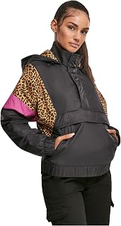 Urban Classics Women AOP Mixed Pull Over Jacket Jacket