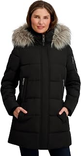 Nautica Women's Soft Mist Heavyweight Puffer Coat