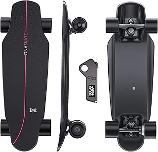 DNASKATE M8 Electric Skateboard with Remote, 15Mph Top Speed,9Miles Range,400 Hub-Motor, Skateboard for Adults ＆Teens