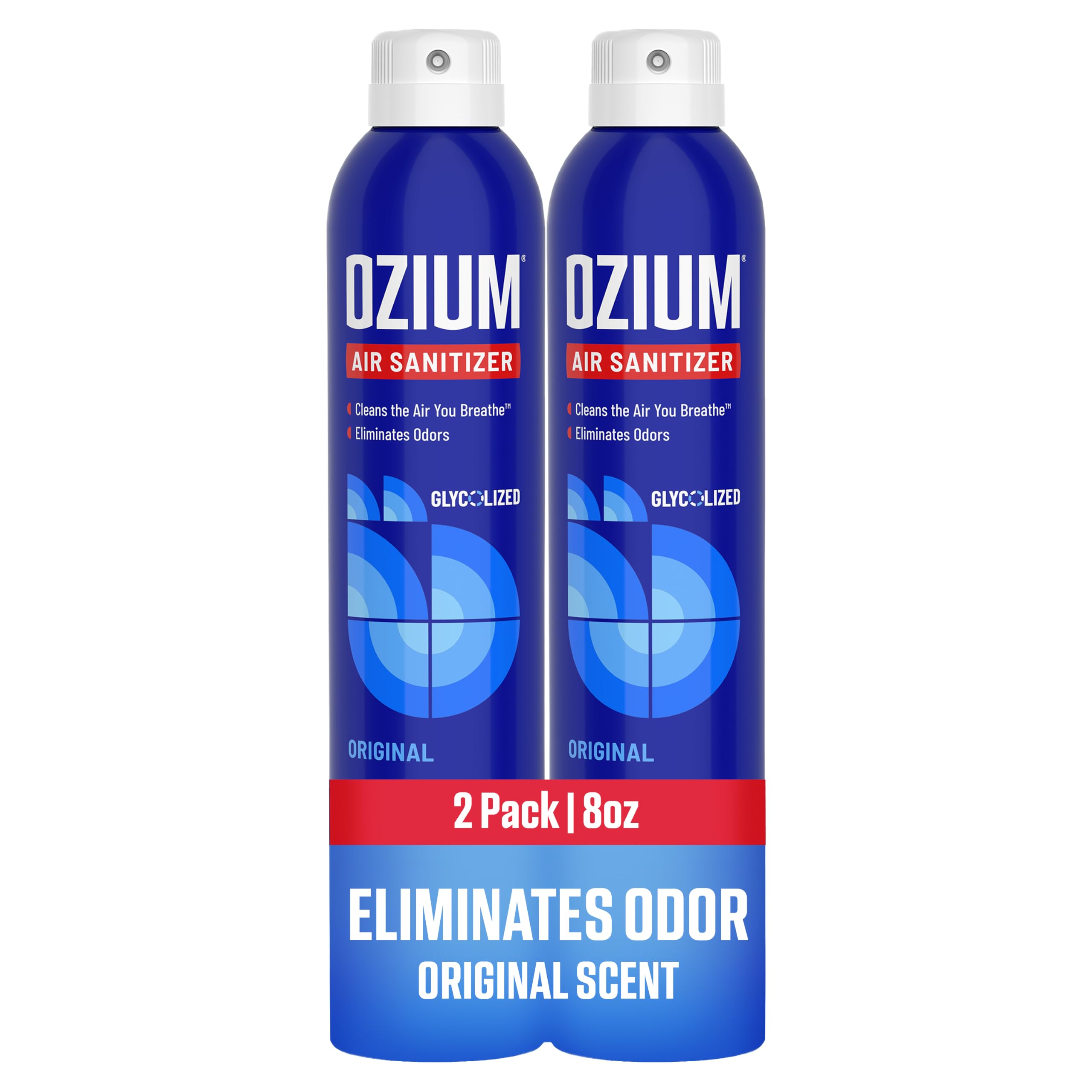 Ozium 8 Oz. Air Sanitizer & Odor Eliminator Spray | For Homes, Cars, Offices and
