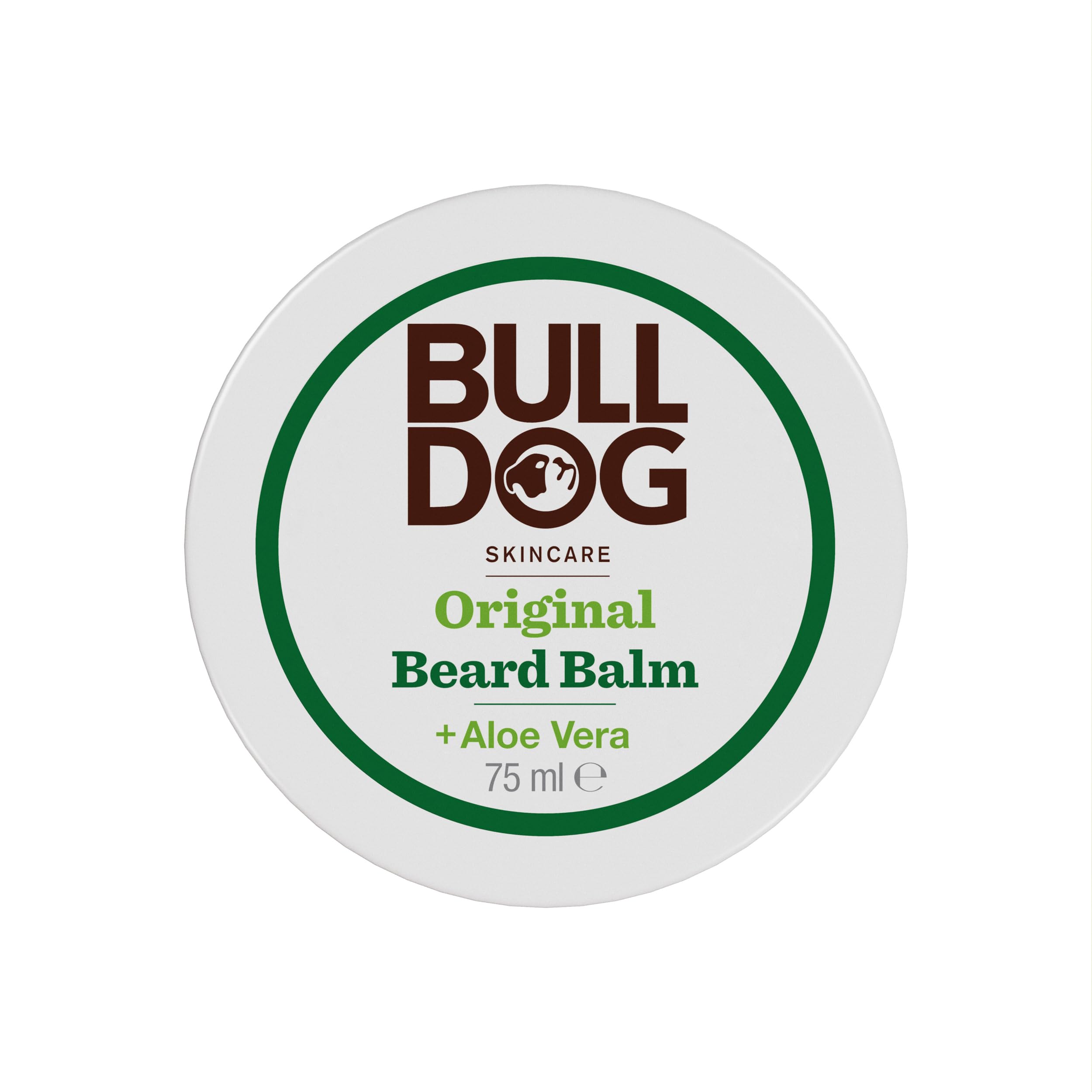 BULLDOG SKINCARE - Original Beard Balm, For Condition & Light Hold, For All Bear