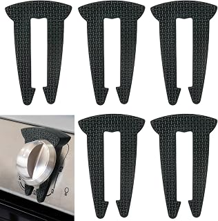 Lwuzkdo 5-Pack Gas Stove Knob Locks for Toddler Safety, Durable Design Knob Safety Covers, Child Proof Oven Knob Locks, Prevent Accidental Touch(Black)