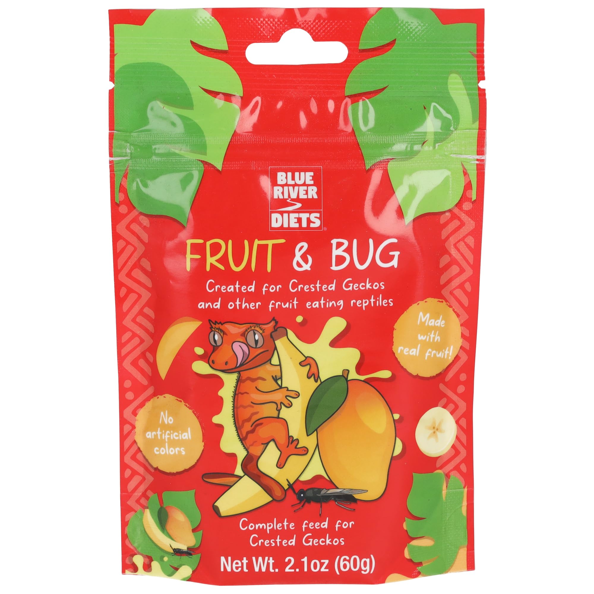 Blue River Diets Complete Crested Gecko Food | All Natural Gecko Food Made in th