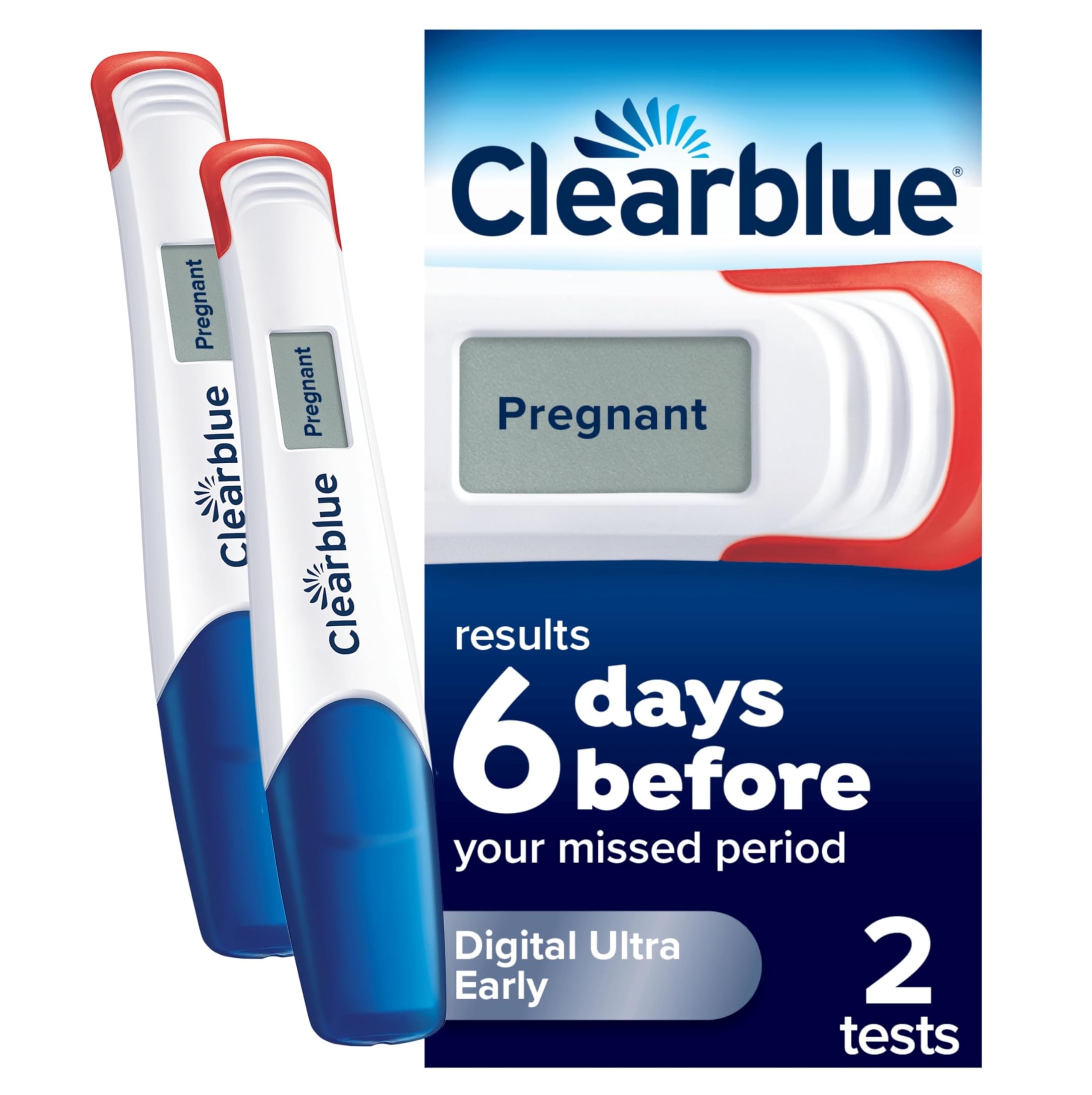 Clearblue Digital Ultra Early Pregnancy Test, 2