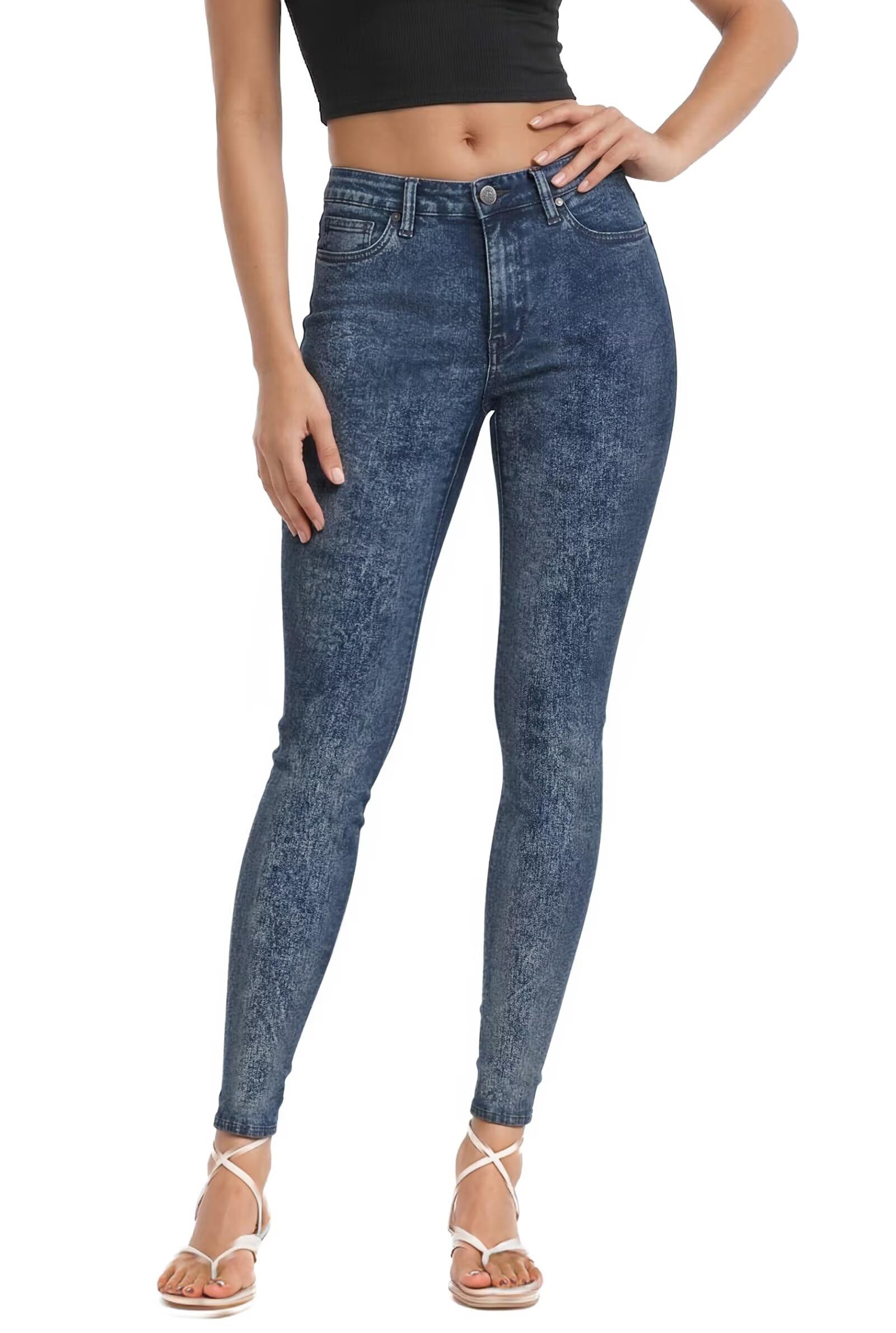 Hybrid & Company Women's Stretch Denim Jeans