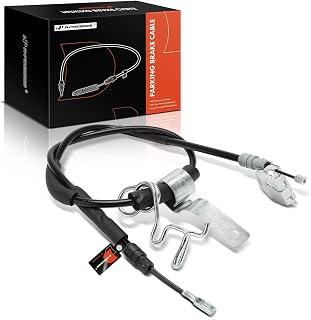 A-Premium Rear Driver Side Parking Brake Cable Assembly | Compatible with Dodge, Chrysler and Ram Models - Grand Caravan 2012-2020, Town & Country 2012-2016, C/V CV 2012-2015