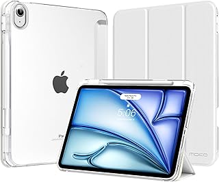 MoKo for iPad Air 11 inch Case (M4/M3/M2) 2026/2025/2024 with Pencil Holder