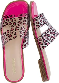 CUSHIONAIRE Women's Voyage Slide Sandal + Memory Foam Wide Range