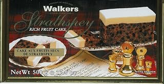 Walker's Shortbread Strathspey Holiday Fruit Cake, Luxury Christmas Cake - 500g
