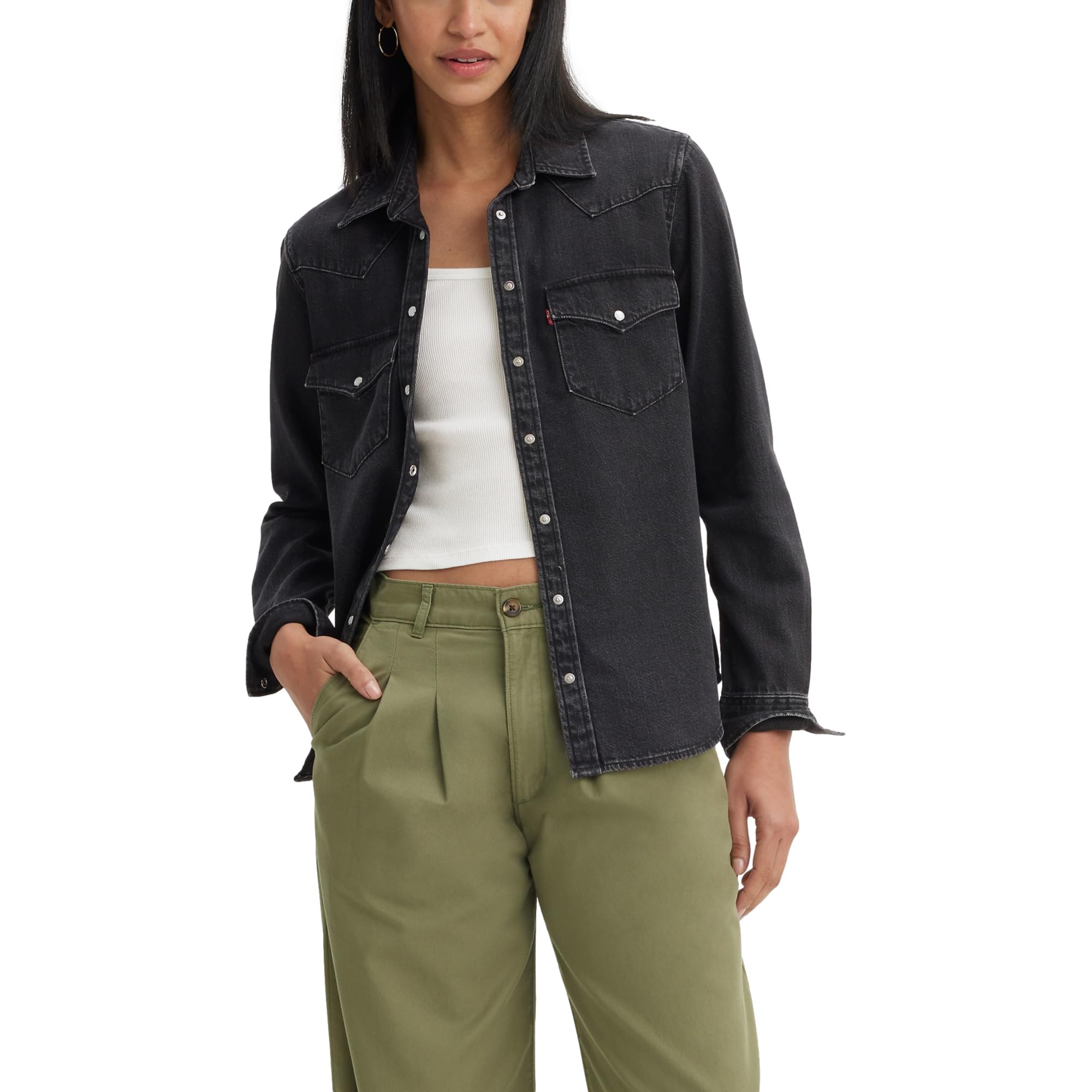 Levi's Women's Ultimate Western Shirt (Standard and Plus)