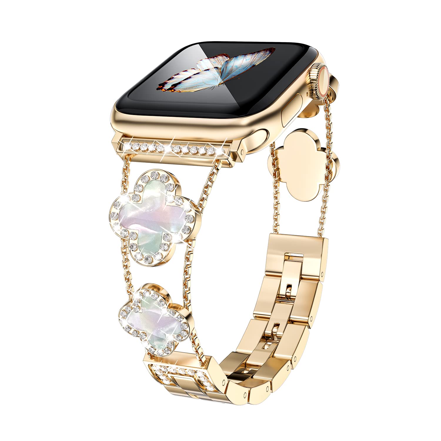 Musk-MSKR Diamond Metal Bands Add Sparkle to Your Watch For Apple Watch Series 1
