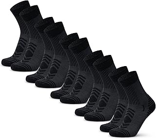 DANISH ENDURANCE Hiking Light Socks, Thin, Climbing Socks, Merino Wool, Blister Prevention, Lightweight, For Summer, Breathable, Antibacterial, Odor Resistant, Sweat Absorbent, Quick Drying, Sports