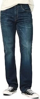 Buffalo David Bitton Mens Relaxed Straight Leg Driven Jean